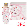 Cotton baby baby wrapped towel, cartoon baby sleeping bag, anti startled baby and baby products