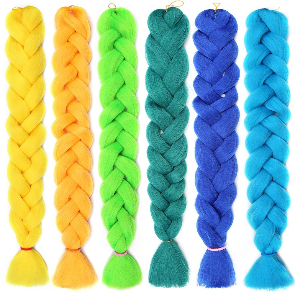 African Chemical Fiber Wig Big Braid Braid Dreadlocks High Temperature Jacques Silk Braid