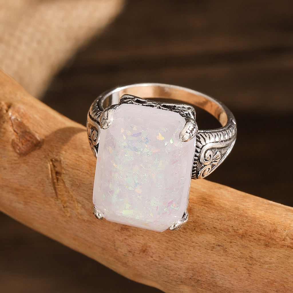Stylish Retro Minimalism Unique Women Ring