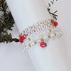 Letter Polymer Clay Beaded Bracelet