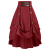 Medieval Costume Women's Steambeer Festival Punk Skirt