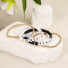 Handmade Beaded All-match Letters Combination Mixed Color Bracelet