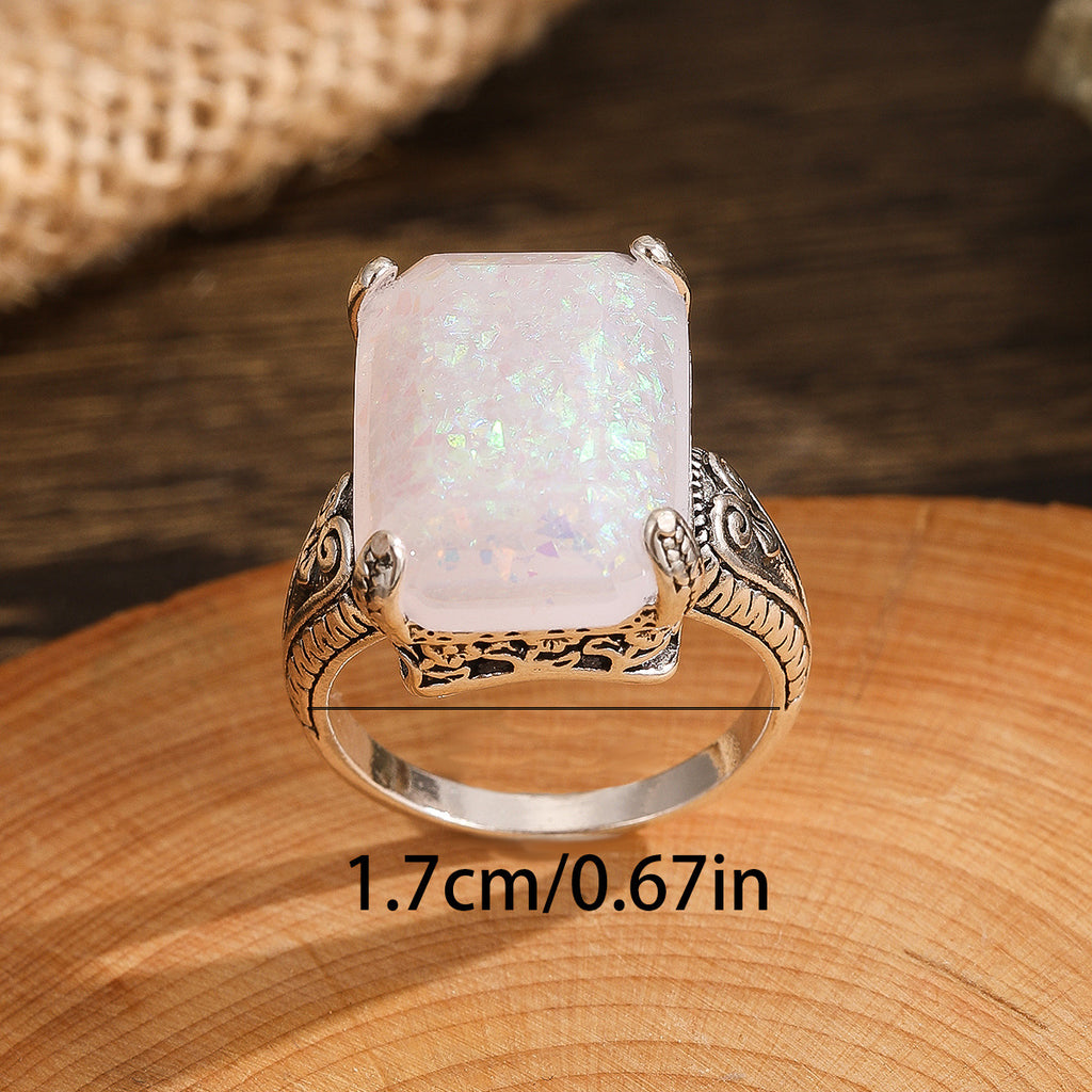 Stylish Retro Minimalism Unique Women Ring