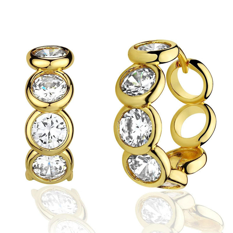 Women's Fashion Geometry Pattern Design Earrings