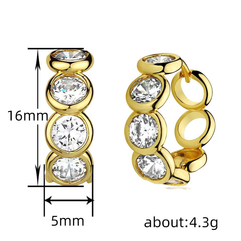 Women's Fashion Geometry Pattern Design Earrings