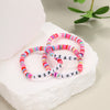 Handmade Beaded All-match Letters Combination Mixed Color Bracelet