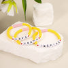 Handmade Beaded All-match Letters Combination Mixed Color Bracelet