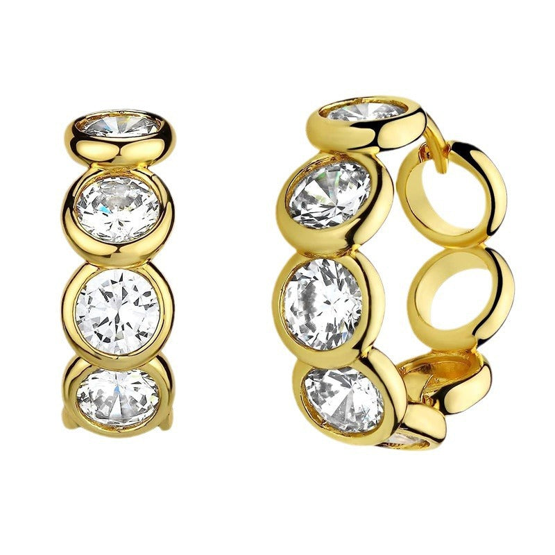 Women's Fashion Geometry Pattern Design Earrings