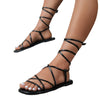 Plus Size Sandals Flat Round Toe Women's Shoes