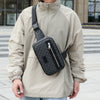 Men's Chest Printed Light Luxury Cross-border Shoulder Bag Casual