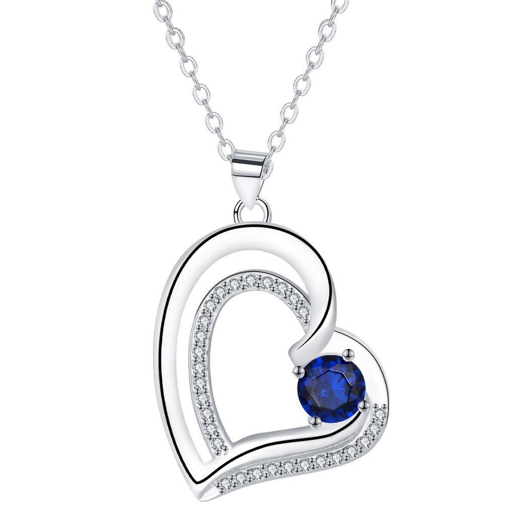High-end Fashion Simple Jewelry Heart-shaped Necklace