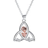European And American Style Irregular Rose Necklace