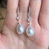 Women's All-match Baroque Drop-shaped Artificial Pearl Earrings