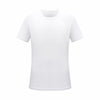Ice Silk Small Checkered Sports Quick-drying Short-sleeved T-shirt