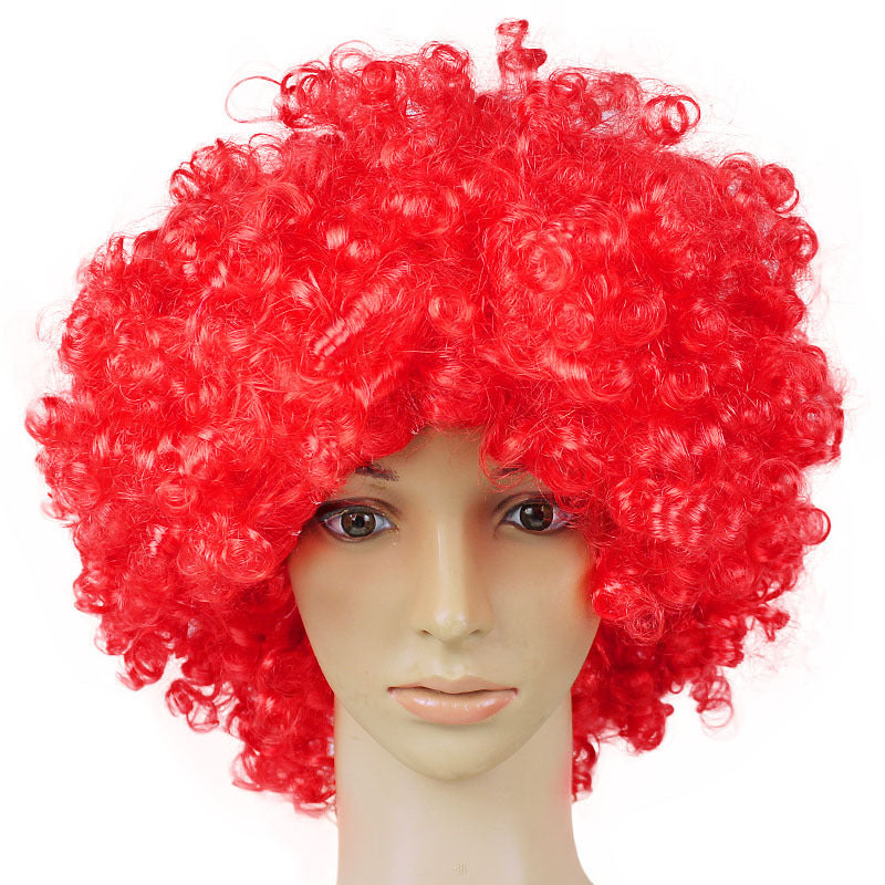 New Afro Rainbow Color Wig Head Cover