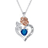 Necklace Rose Love Of Flower Romantic Jewelry