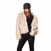 Fur Integrated Fur Cotton-padded Clothes Environmental Protection Wool Coat