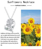 Sunflower Necklace Female Simple Jewelry Clavicle Chain