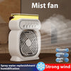 3 In 1 Portable Air Conditioner Evaporative Air Cooler LED Night Lights 3 Speeds Humidifier Fan For Home Office