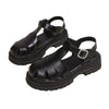 Sandals Summer New Style Back Empty Buckle Front Toe Cap Hollowed Women's Shoes