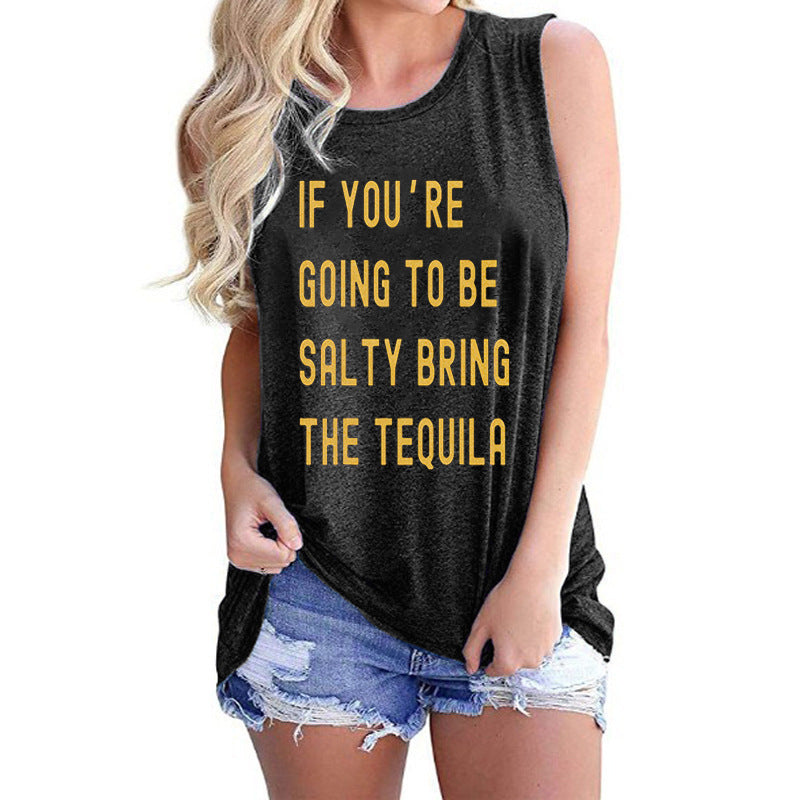 Cross Border Foreign Trade Women''s Vest European And American