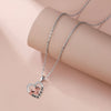 Love Pendant Pet Dog Dog Necklace Female