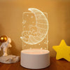 3D Lights Colorful Touch Remote Control LED Visual Lights