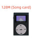 Metal clip mp3 card player cute mini sports iron clip MP3