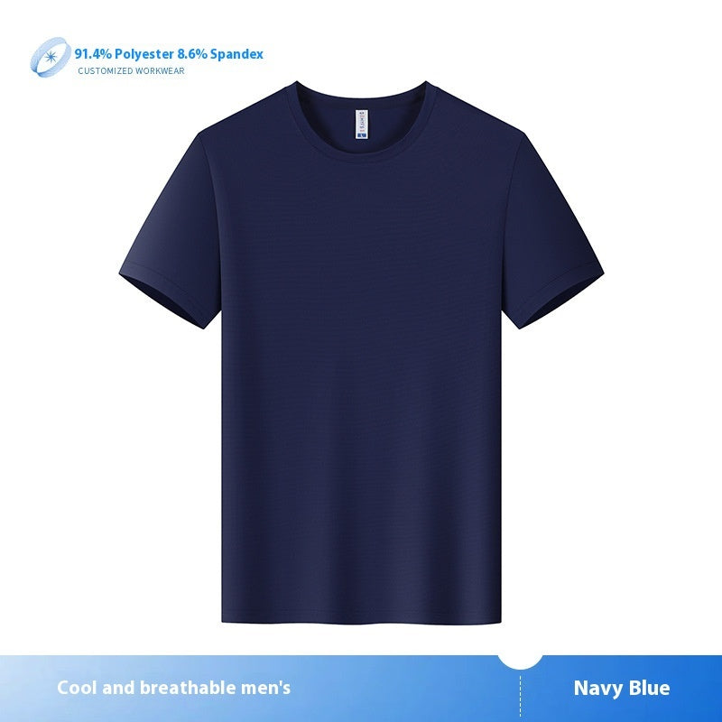 Couple's Sports Quick-drying T-shirt Ice Silk Mesh Outdoor