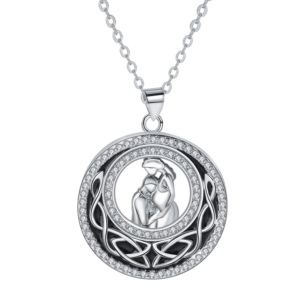 Surrounded By Love Warm Romantic Personality Design Necklace