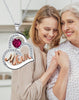 High-grade MOM Necklace Women's Mother's Day Jewelry Heart-shaped Pendant
