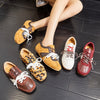 Women's Casual All-match Horse Fur White Shoes