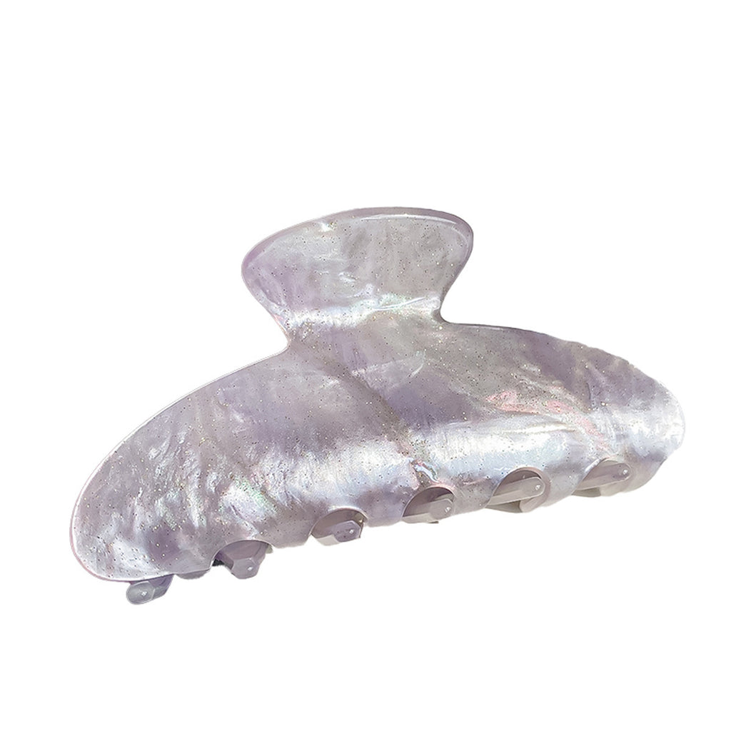 Acrylic Women's All-match Fashion Jelly Color Updo Shark Clip
