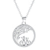Cat Necklace Under The Shade Of European And American Trees