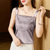 Lace Silk Satin Camisole For Women