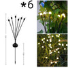 LED Pneumatic Firefly Ground Plug-in Lamp