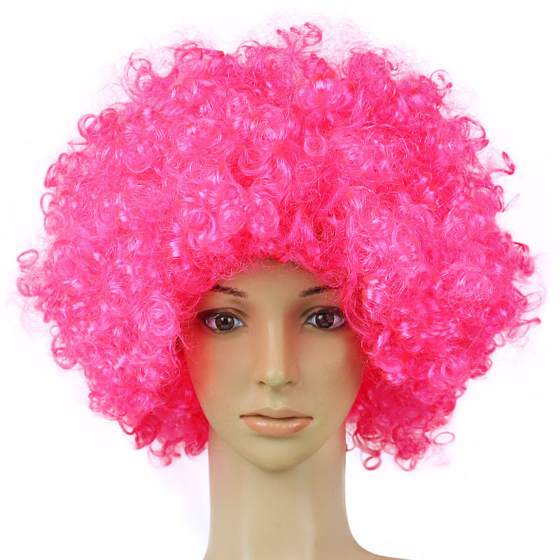 New Afro Rainbow Color Wig Head Cover