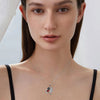 European And American Fashion Rose Flower Fairy Section Necklace Female Romantic