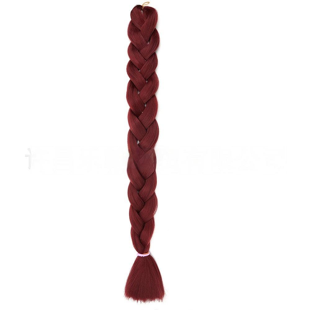 African Chemical Fiber Wig Big Braid Braid Dreadlocks High Temperature Jacques Silk Braid