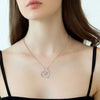 Heart-shaped Necklace Female Ballet Girl Clavicle Chain