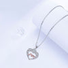 Elegant Fashion Thick Heart-shaped Mom Necklace For Women
