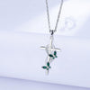 Best Seller In Europe And America Infinite Cross Butterfly Necklace Female Romantic High Sense