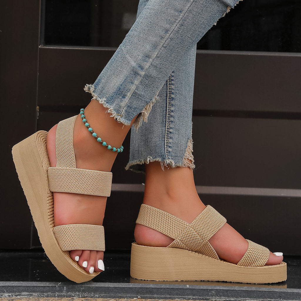 Ins Female Student Height Increasing Sandals