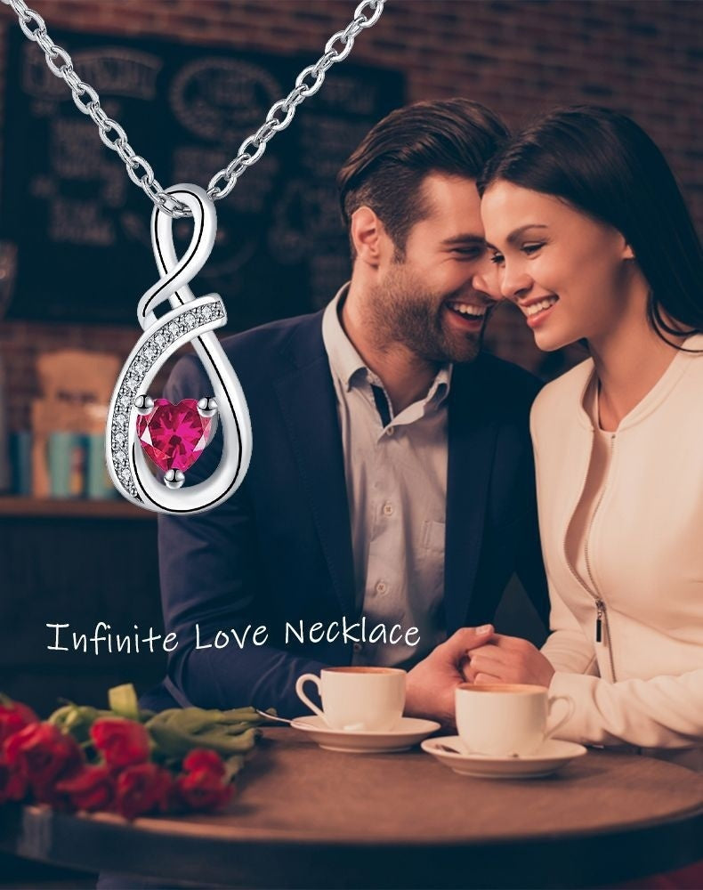 European And American Simple Infinite Symbol Necklace