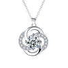 Personality Design Bright Interlinked Fashion Simple Necklace