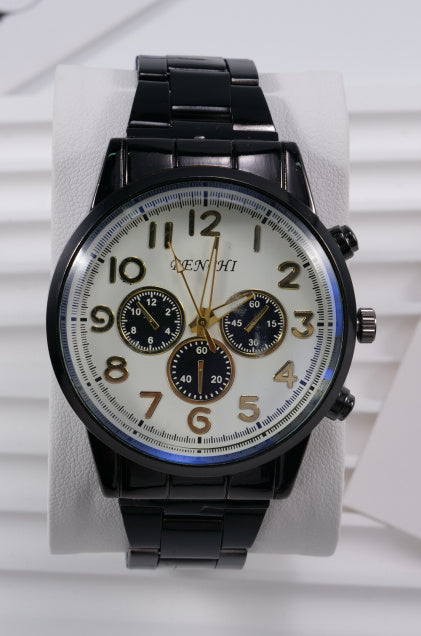 Men's Steel Belt Quartz Sports Watch