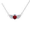Angel Wings Inlaid Jewelry Fashion Romantic Necklace