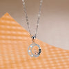 Moon Cat's Paw Necklace Female Cute Cat Figure Ornament