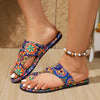 Plus Size Ethnic Style Slippers Women's Roman Style