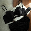French Style Red Underwear For Women Large Bra
